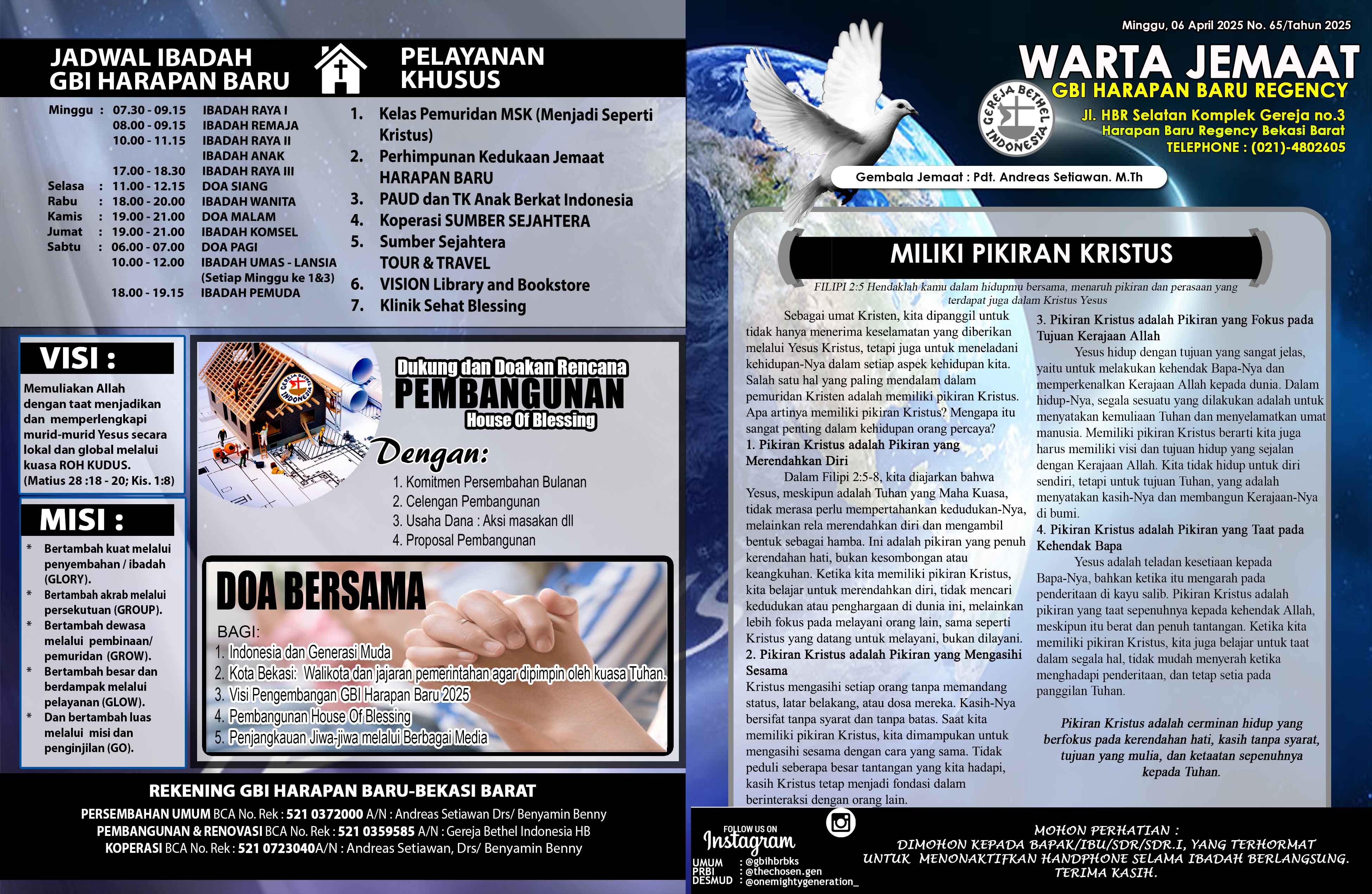 Warta Jemaat GBI Harapan Baru